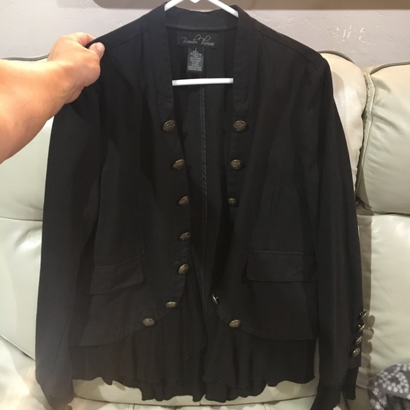 Brandon Thomas Vintage Ruffle Renaissance Jacket - Picture 2 of 14